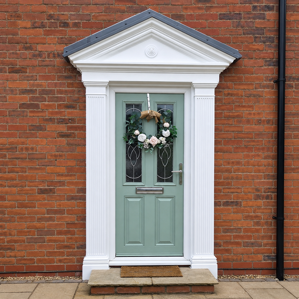 2100mm GRP Victorian Apex Top & Pillar Door Surround Image